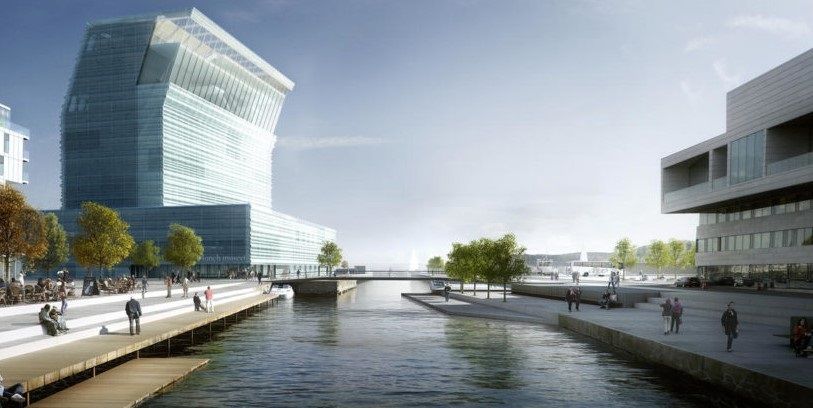 Slik vil det nye Munchmuseet se ut når det er ferdig.